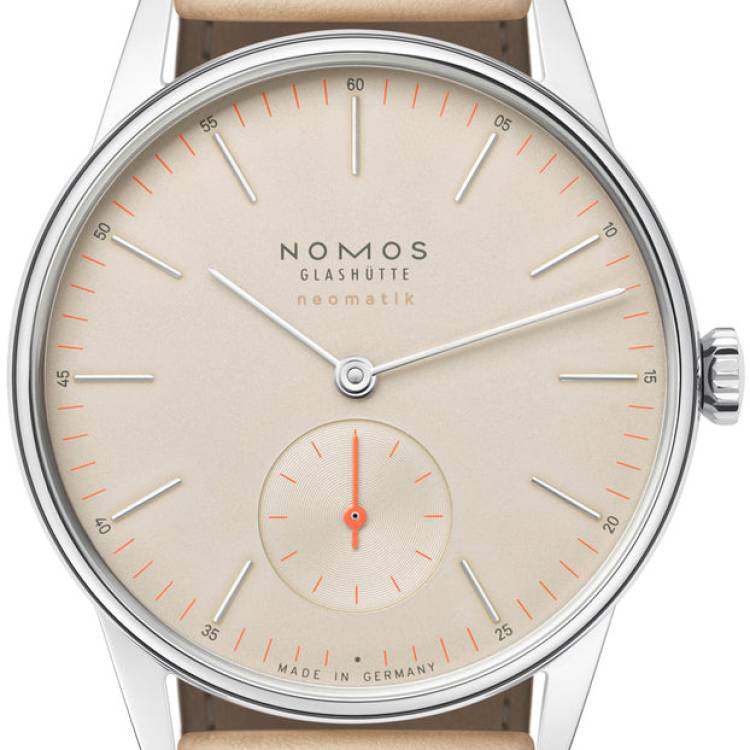 Nomos Glashutte Watch Orion Neomatik Champagner Sapphire Crystal - Gold