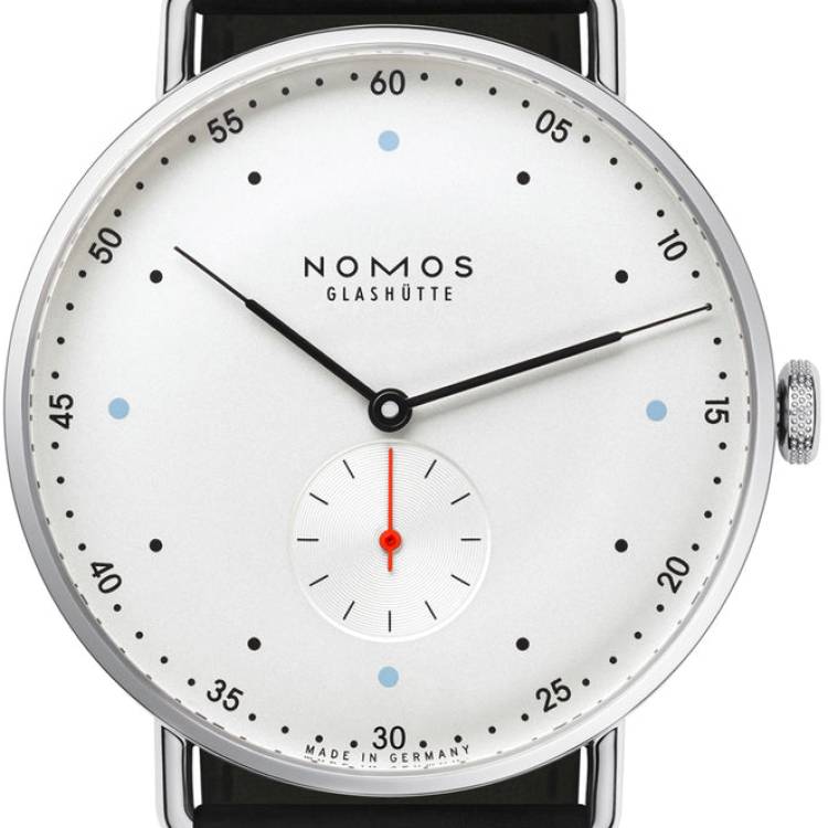 Nomos Glashutte Watch Metro 38 Steel Back