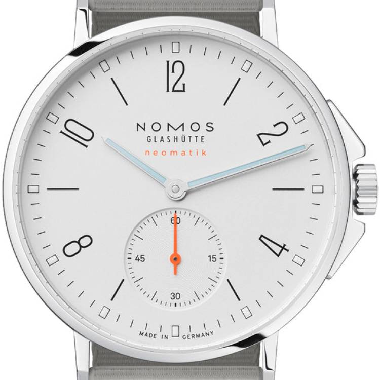 Nomos Glashutte Watch Ahoi Neomatik Sapphire Crystal - Silver