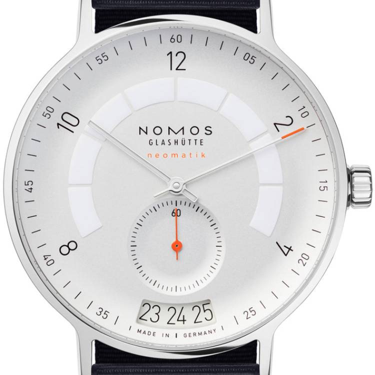 Nomos Glashutte Watch Autobahn Neomatik 41 Date Sapphire Crystal - Grey