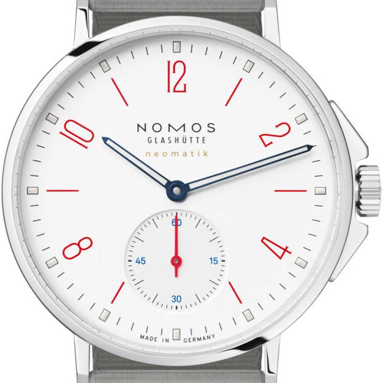 Nomos Glashutte Watch Ahoi Aqua Neomatik Sapphire Crystal - White