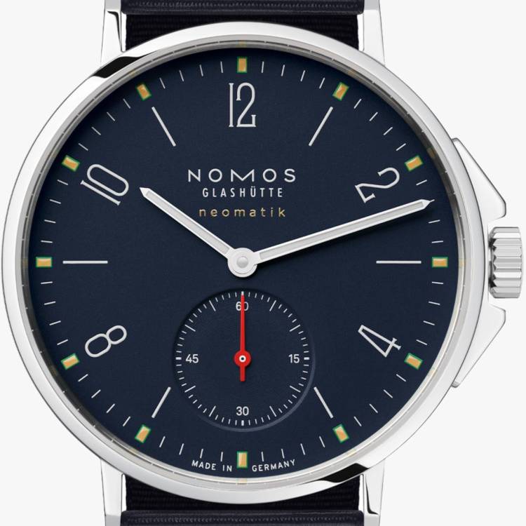 Nomos Glashutte Watch Ahoi Neomatik Atlantic Sapphire Crystal