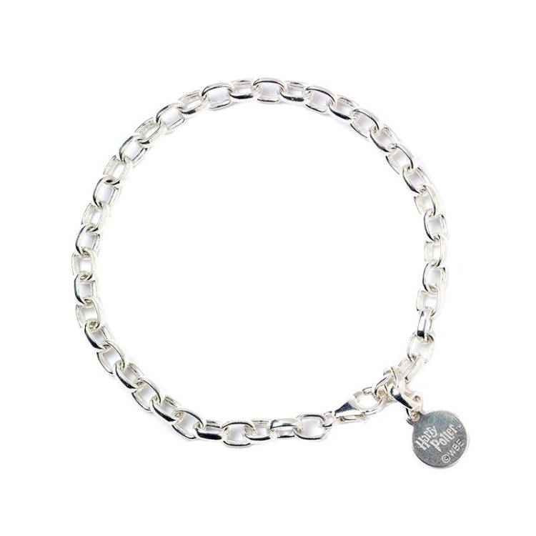 Official Harry Potter Sterling Silver Branded Charm Bracelet