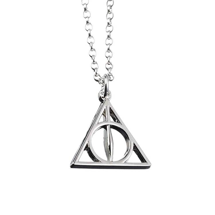 Official Harry Potter Sterling Silver Deathly Hallows Necklace