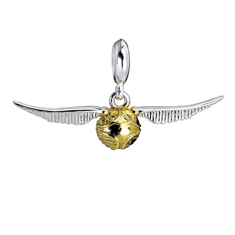 Official Harry Potter Sterling Silver Golden Snitch Slider Charm