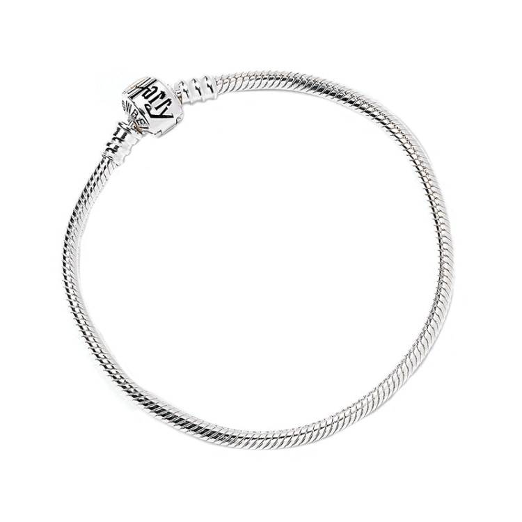 Official Harry Potter Sterling Silver Slider Charm Bracelet - L
