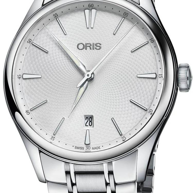 Oris Watch Artelier Date Bracelet - Silver