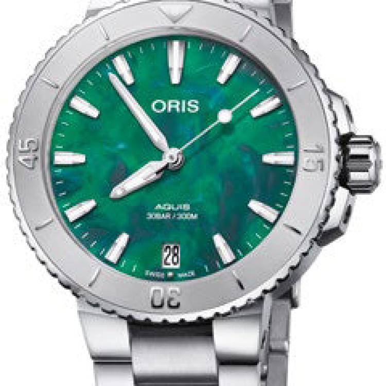 Oris Watch Aquis Date Oris x Bracenet