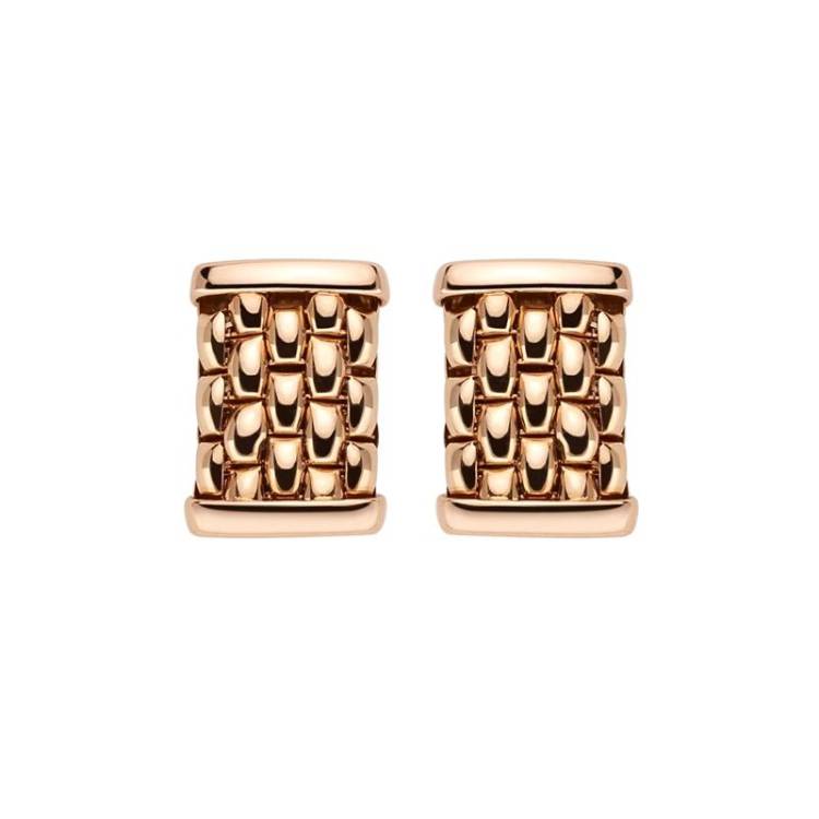Fope Essentials 18ct Rose Gold Stud Earrings