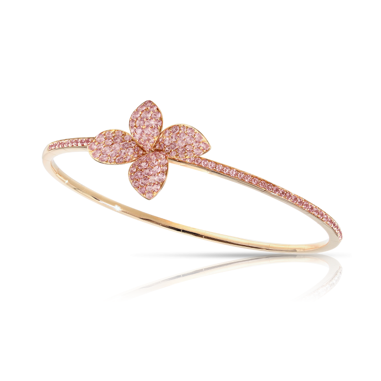Pasquale Bruni Petit Garden 18ct Rose Gold Pink Sapphire Bracelet