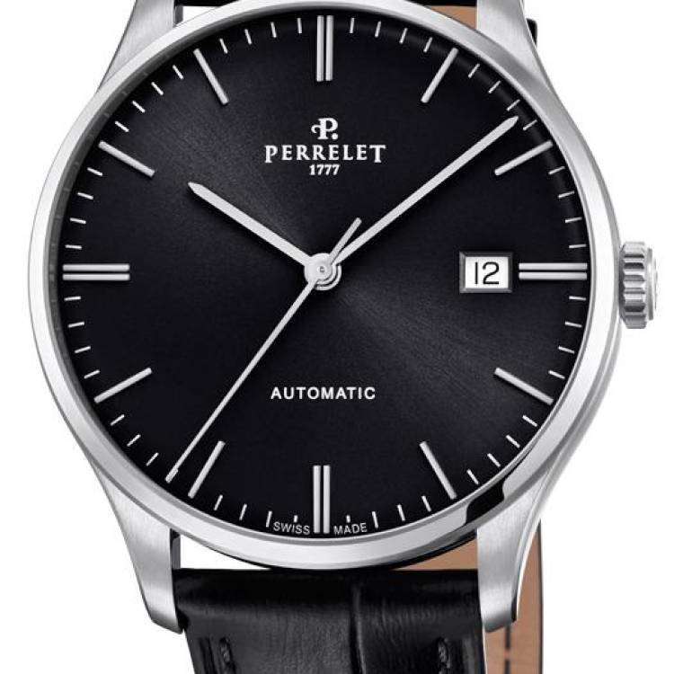 Perrelet Watch Weekend 3 Hands - Black