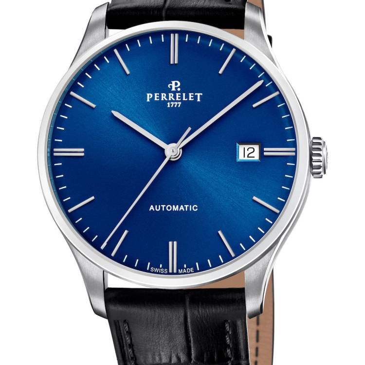 Perrelet Watch Weekend 3 Hands - Blue