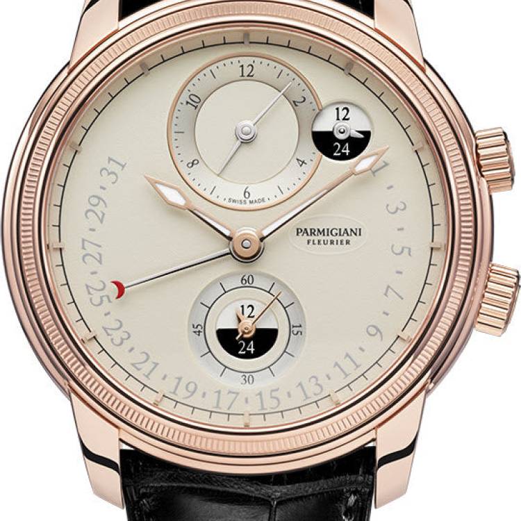 Parmigiani Fleurier Watch Toric Hemispheres Retrograde - White