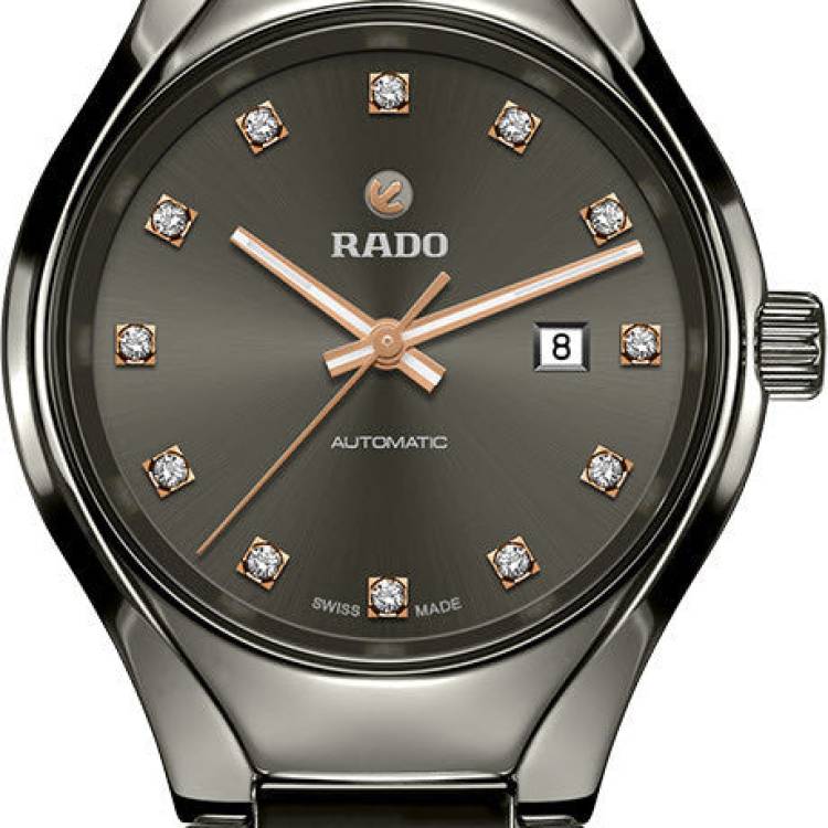 Rado Watch True Diamonds Sm - Grey