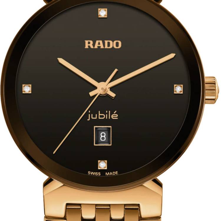 Rado Watch Florence Classic Diamond Set - Black
