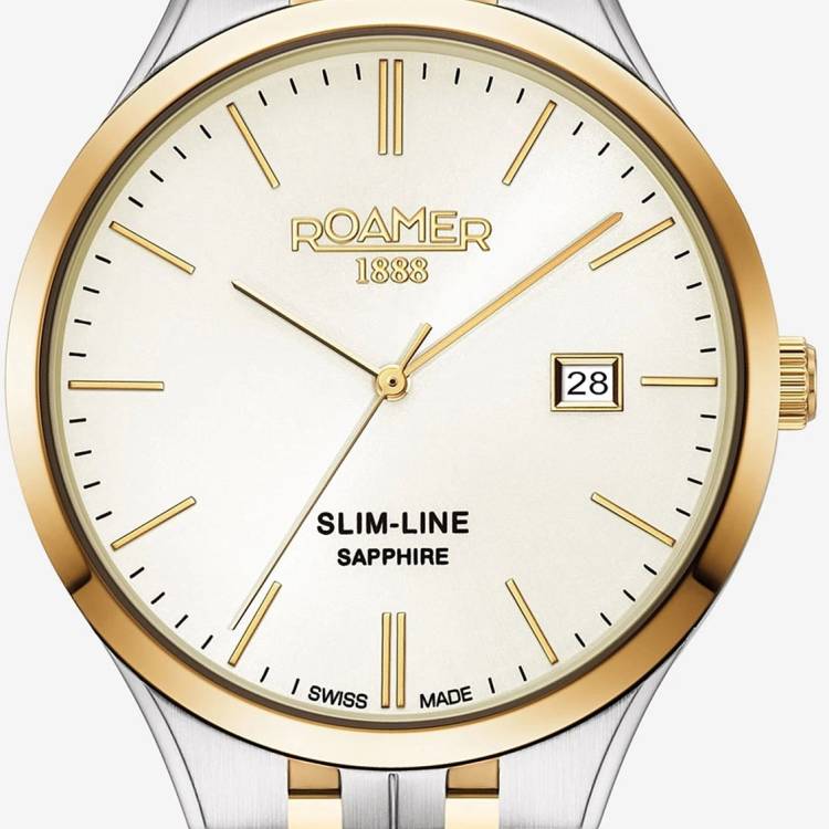 Roamer Watch Slim-Line Classic - Cream