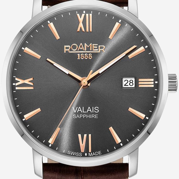 Roamer Watch Valais Gents - Grey
