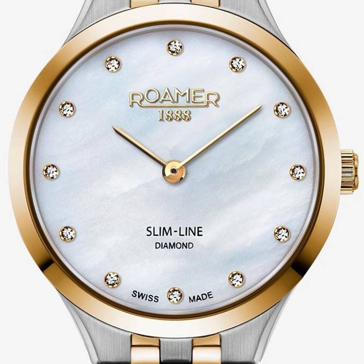 Roamer Watch Slim-Line Classic Ladies - White