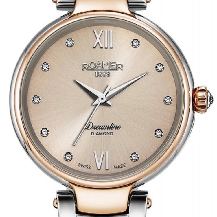 Roamer Watch Dreamline Rose Sunray Diamond