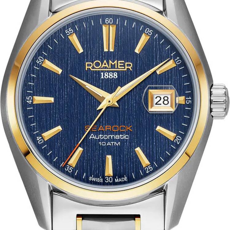 Roamer Watch Searock Automatic Blue - Blue