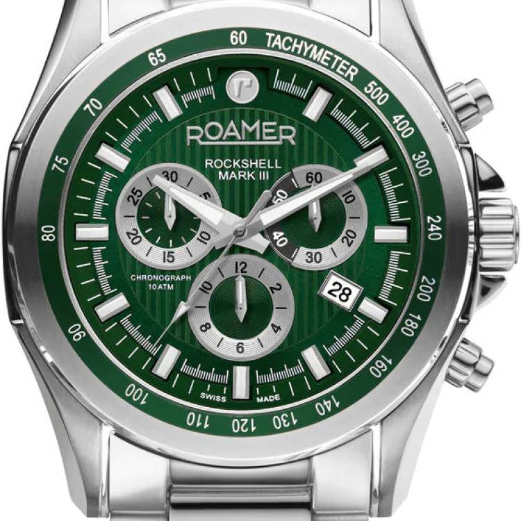 Roamer Watch Rockshell Mark III Chrono Green - Green