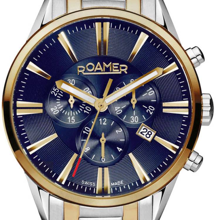 Roamer Watch Superior Chrono Blue - Blue