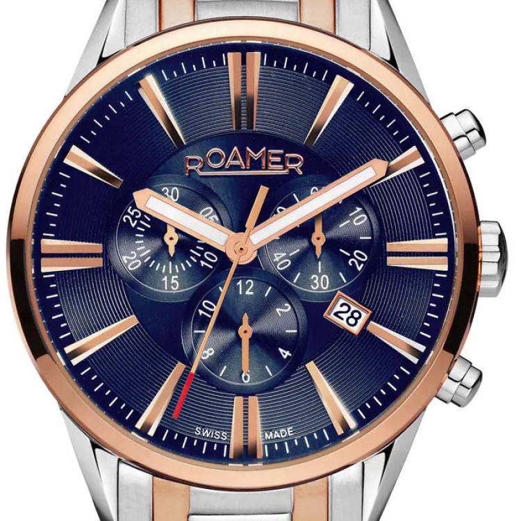 Roamer Watch Superior Chrono Black - Black