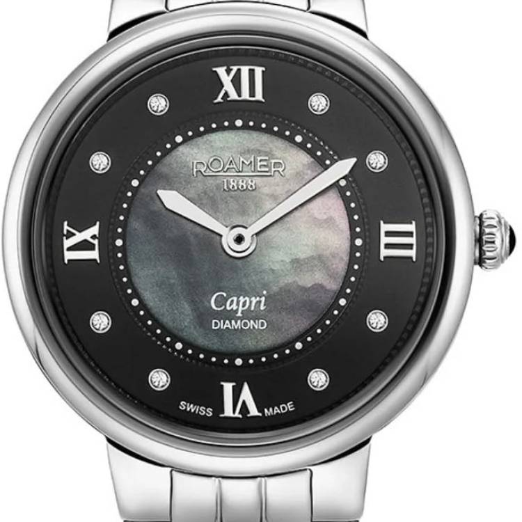 Roamer Watch Capri Black MOP