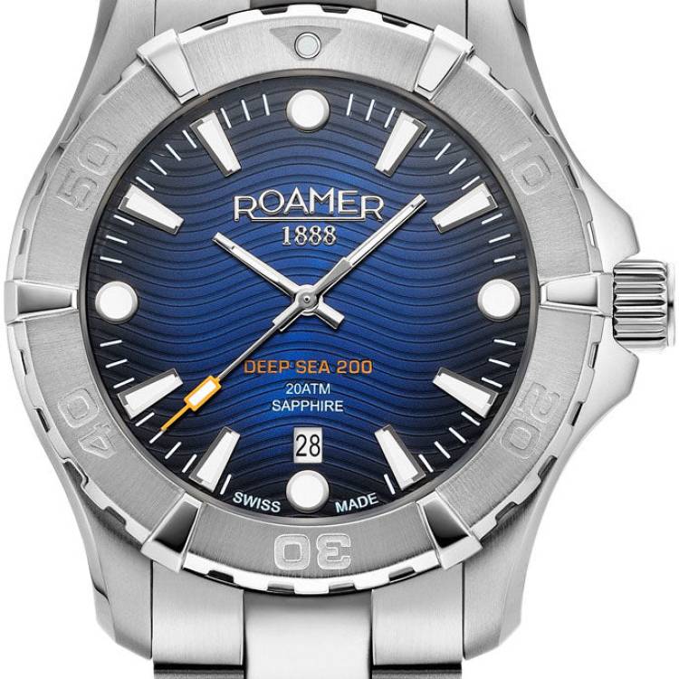 Roamer Watch Deep Sea 200 Blue