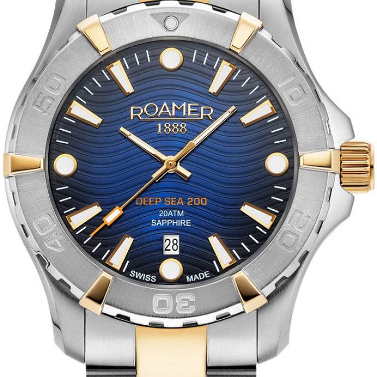 Roamer Watch Deep Sea 200 Blue - Blue