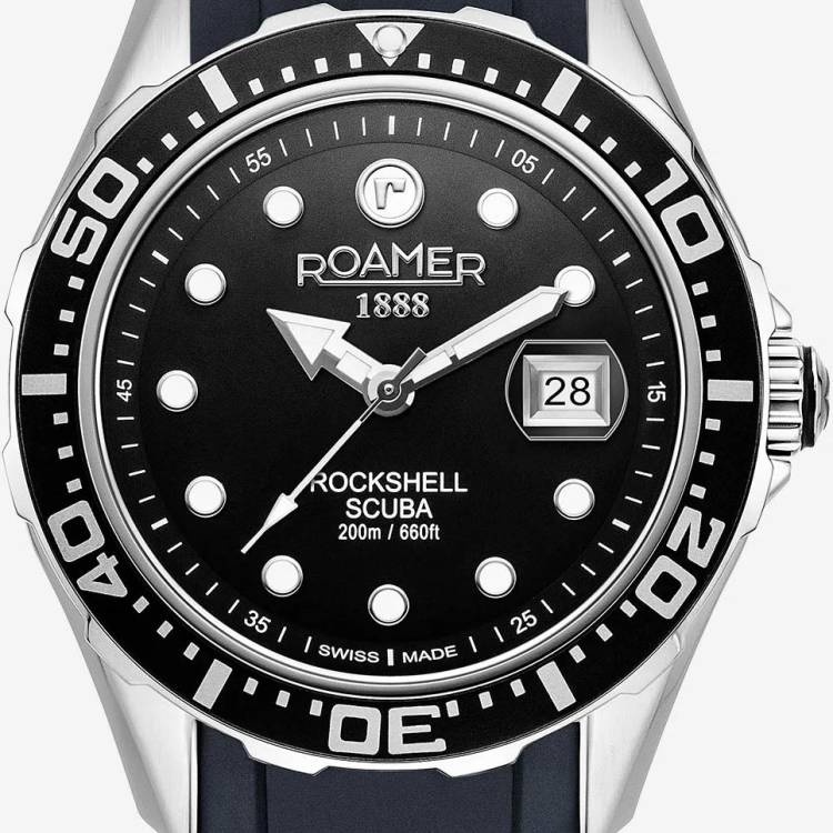 Roamer Watch Rockshell Scuba Rubber