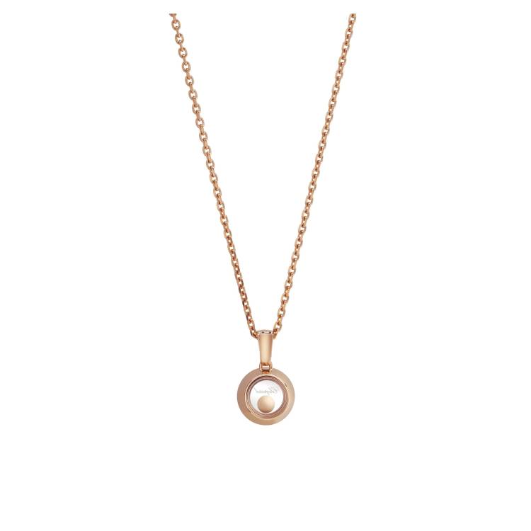 Chopard Happy Diamonds Icons 18ct Rose Gold 0.05ct Diamond Pendant