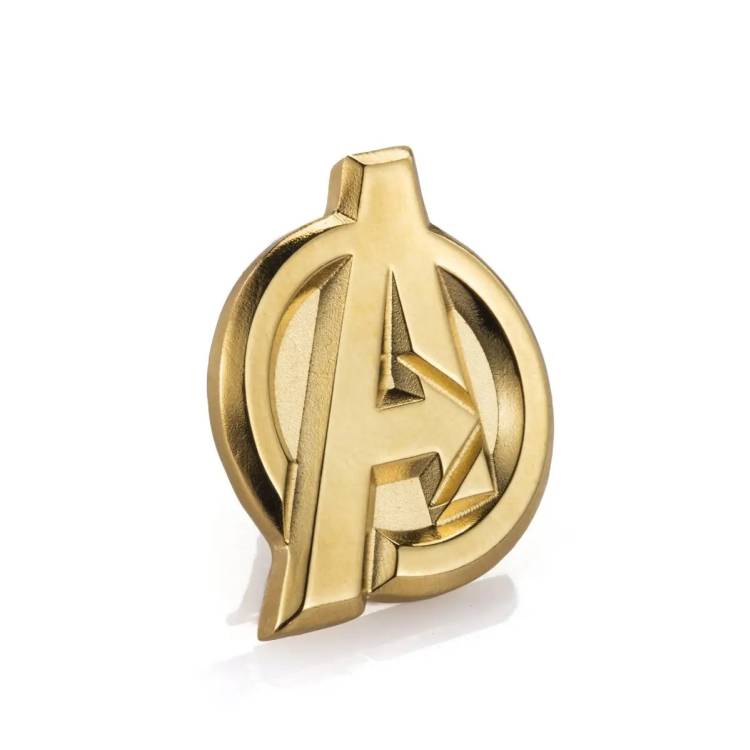 Royal Selangor Avengers Gilt Insignia Pewter Lapel Pin