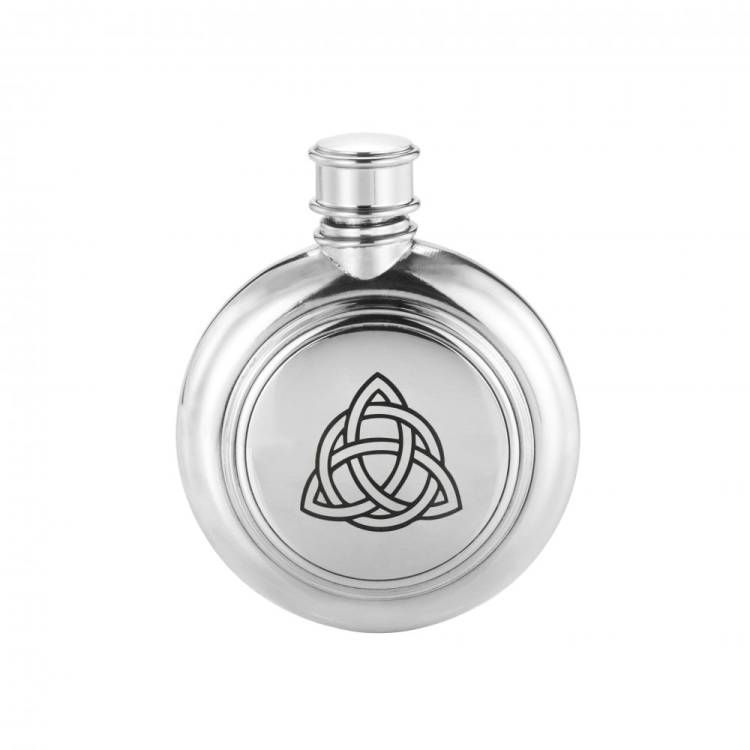 Royal Selangor Pewter Celtic Knot Hip Flask