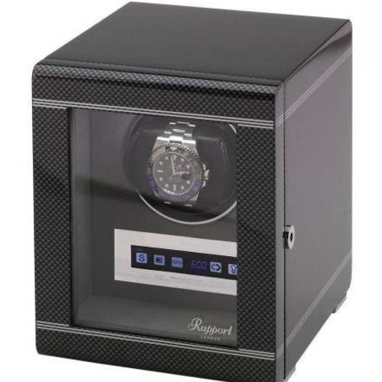 Rapport Watch Winder Formula Single Carbon Fibre - Black