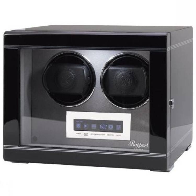 Rapport Watch Winder Formula Double Black - Black