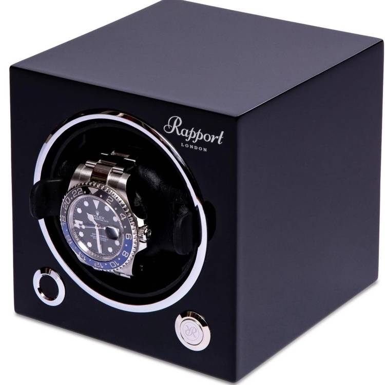 Rapport Watch Winder Evo Single Black - Black