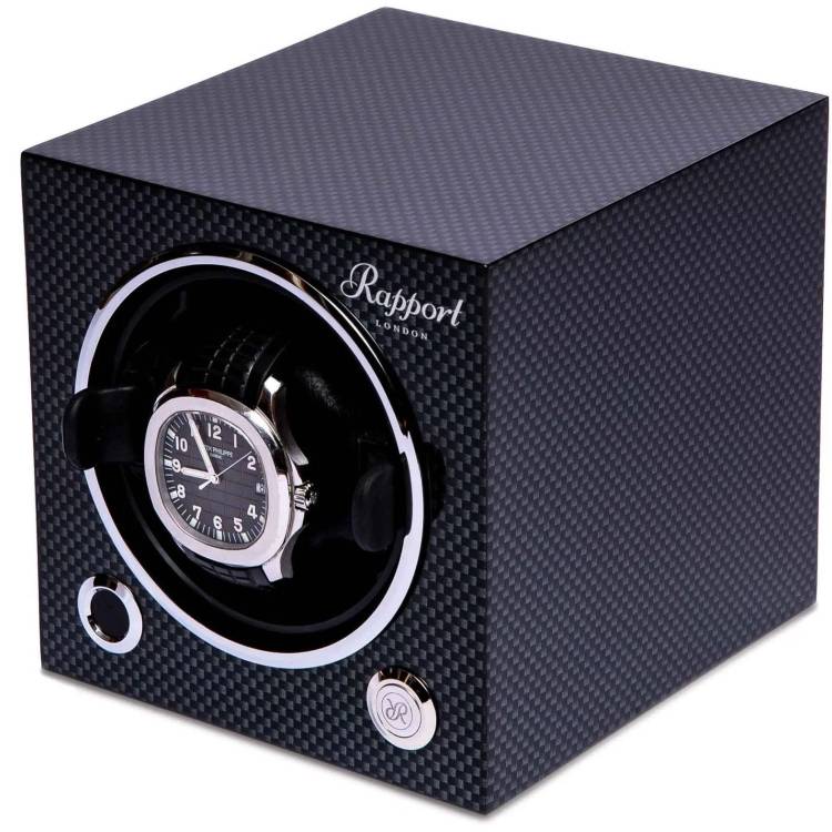 Rapport Watch Winder Evo Single Carbon Fibre - Black