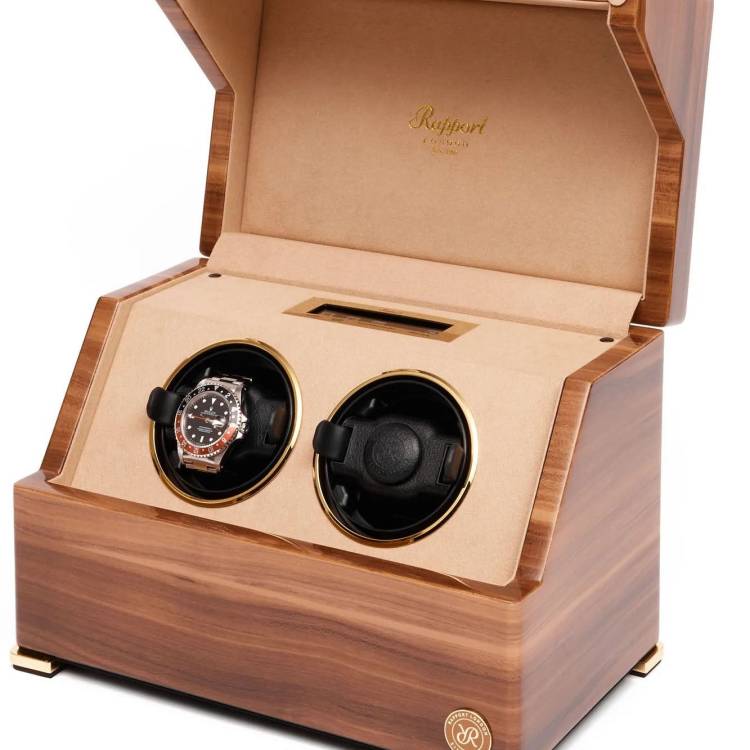 Rapport Watch Winder Perpetua III 2 Walnut - Black