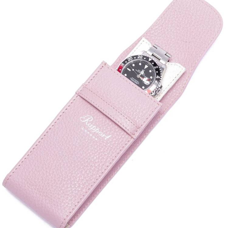 Rapport Watch Pouch Portobello Leather Pink