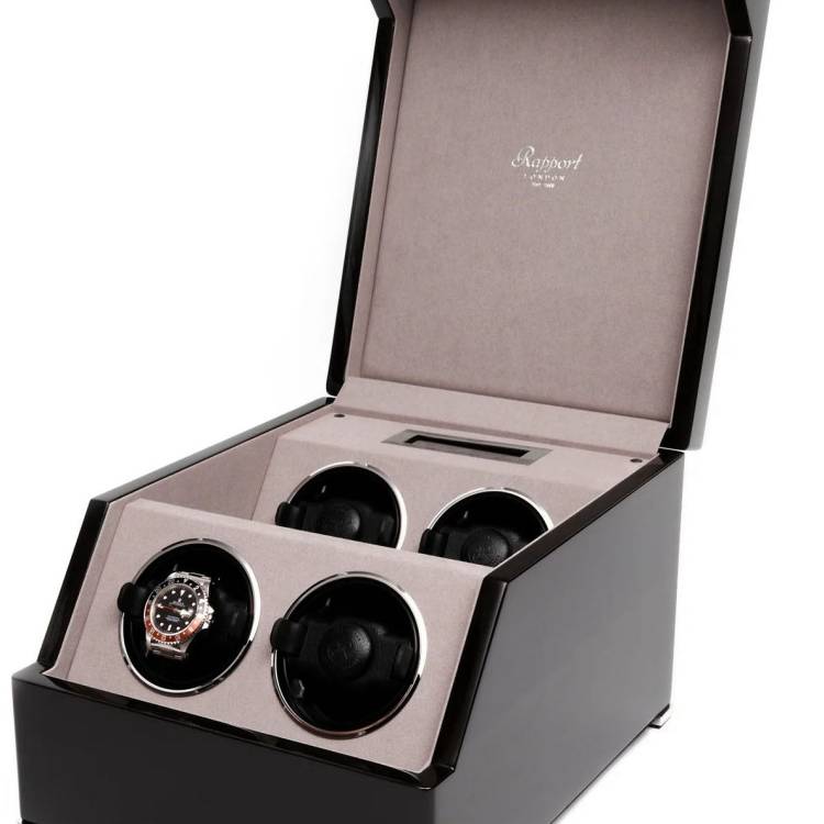 Rapport Watch Winder Perpetua III Quad Ebony