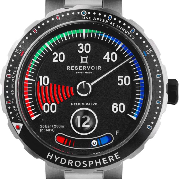 Reservoir Watch Hydrosphere Blackfin - Black