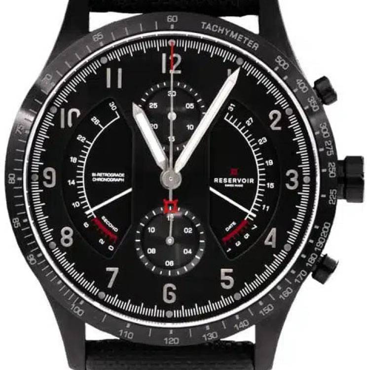 Reservoir Watch Sonomaster Chronograph Black Thunder - Black
