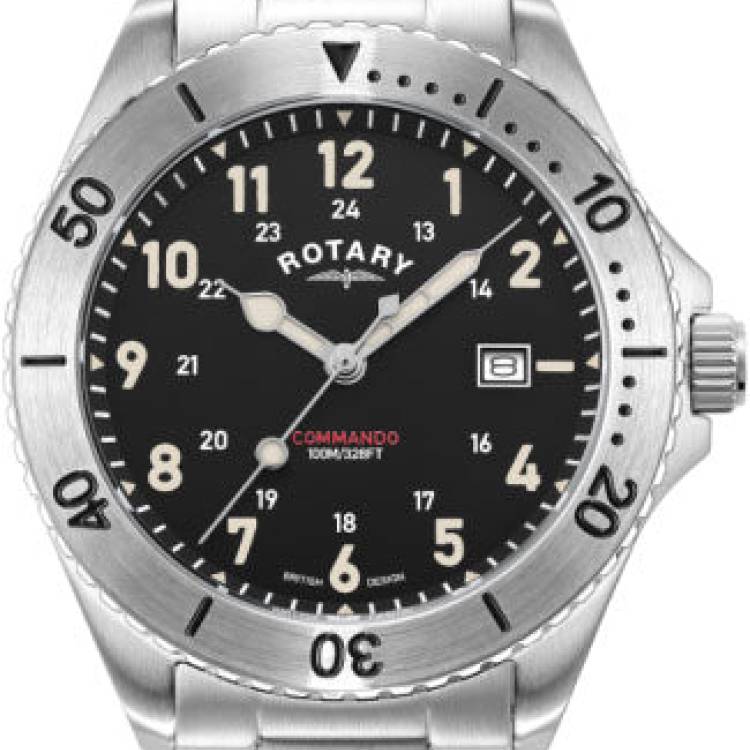 Rotary Watch Commando Mens