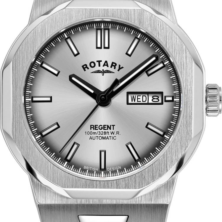 Rotary Watch Regent Mens - Silver