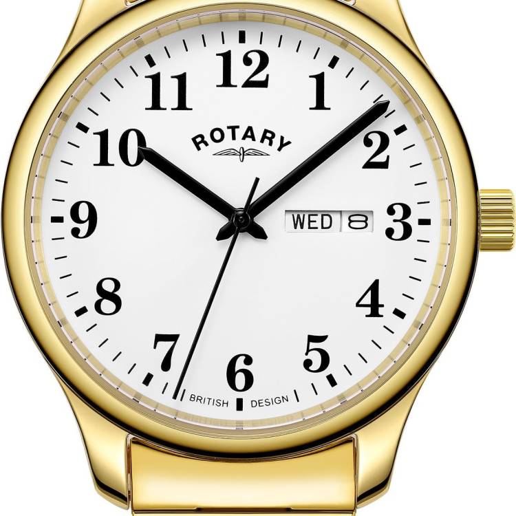 Rotary Watch Expander Mens - White