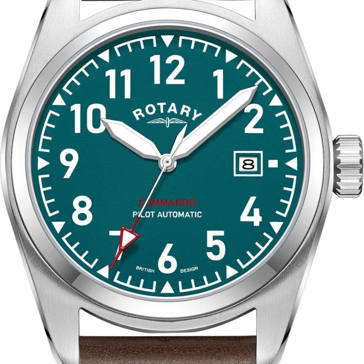 Rotary Watch Commando Mens - Green