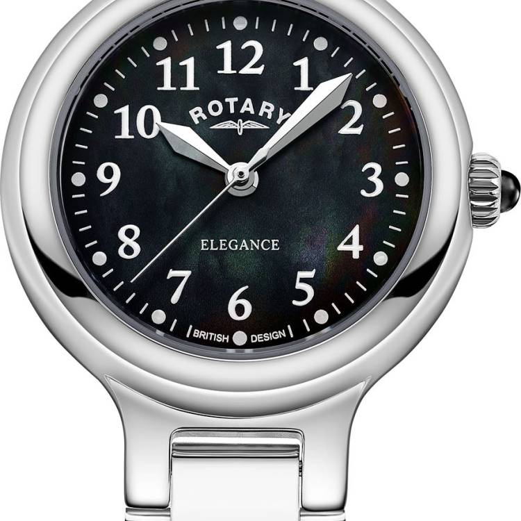 Rotary Watch Elegance Ladies - Black