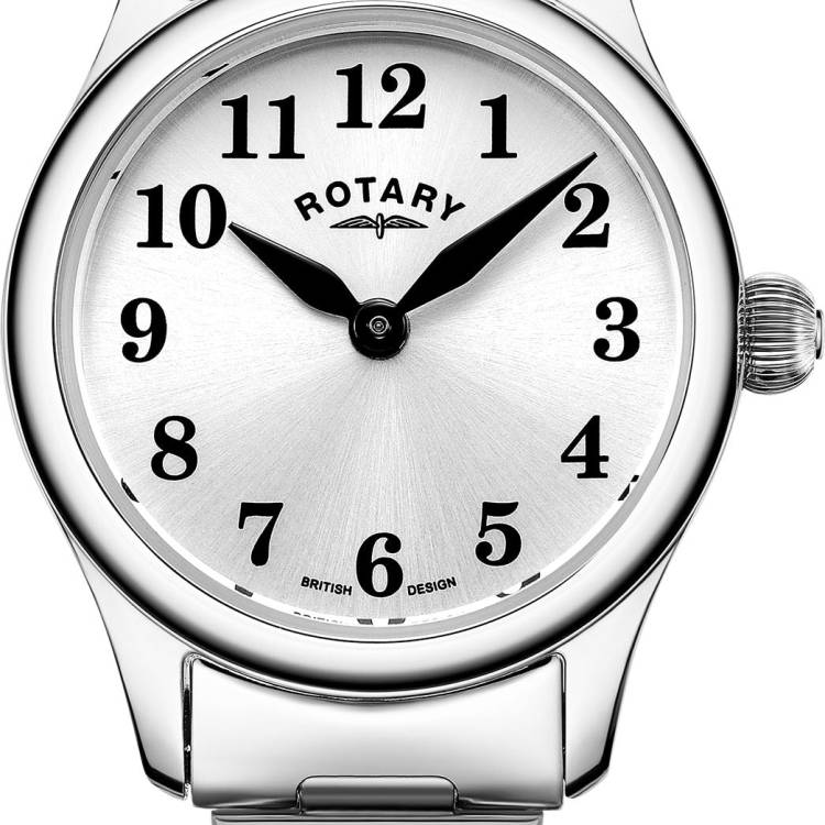 Rotary Watch Expander Ladies - Silver