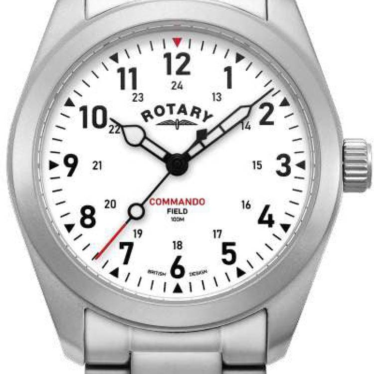 Rotary Watch Commando Field Mens